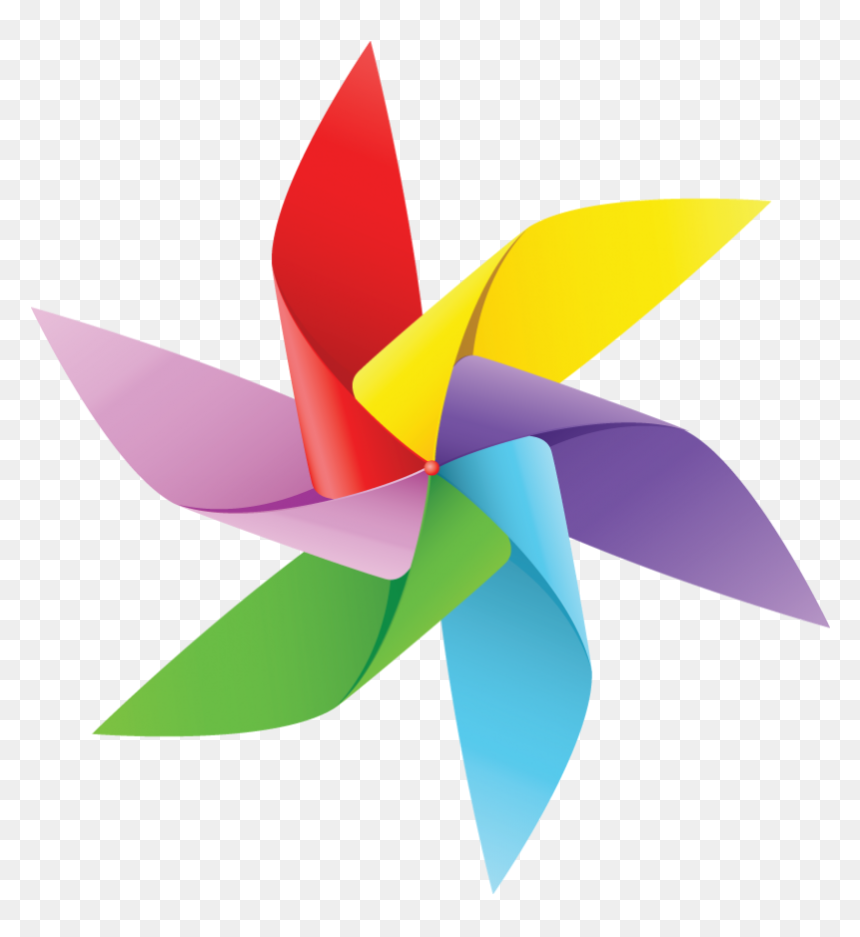 Paper Windmill Png - Pinwheel Paper Windmill Png, Transparent Png - windmill png