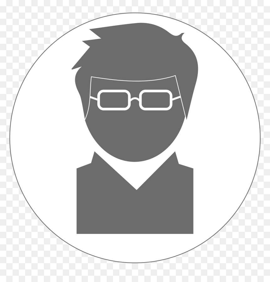 Black Glasses Png, Transparent Png - black glasses png