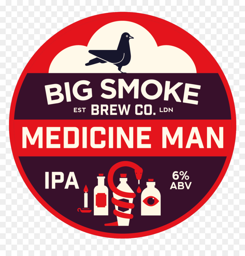 Medicine Man Ipa Pump Clip - Circle, HD Png Download - medicine png