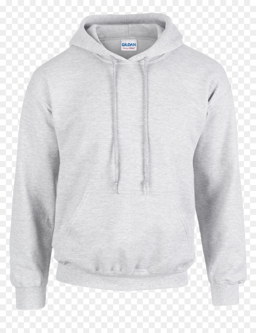 Heather Grey Hoodie - White Sweatshirt Print, HD Png Download - black hoodie png
