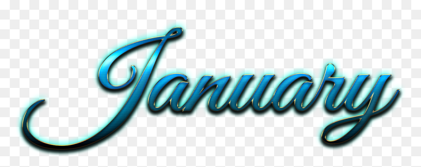 January Italic Logo Png - Transparent January Png, Png Download - january png