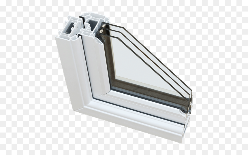4 X 8 Triple Glazed Glass Panels, HD Png Download - window pane png