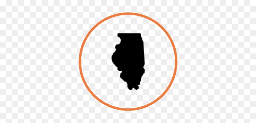 Icon Location Illinois Ios Black Filled - Oval Shape Outline, HD Png Download - location symbol png