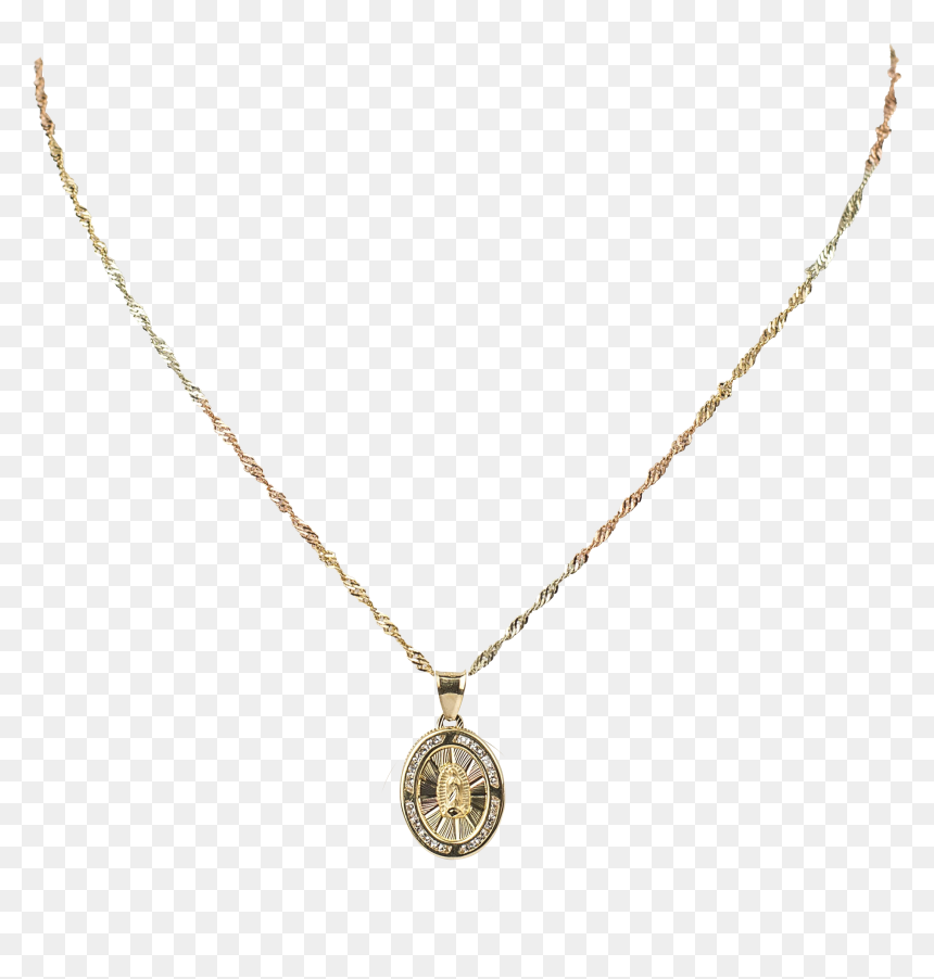 Medalla Virgen De Guadalupe - New Design For Mangalsutra, HD Png Download - virgen de guadalupe png