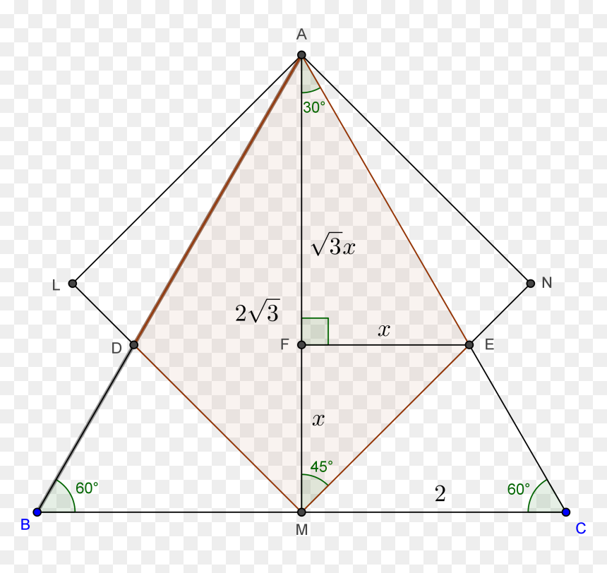 Equilateral Triangle Overlaps Square - Triangle, HD Png Download - equilateral triangle png