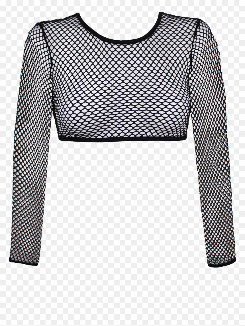 Blouse, HD Png Download - fishnet png