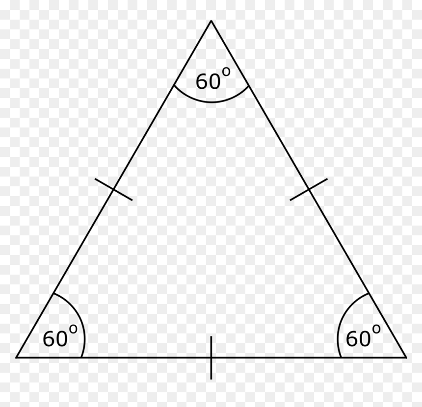 Equilateral Triangle, HD Png Download - equilateral triangle png