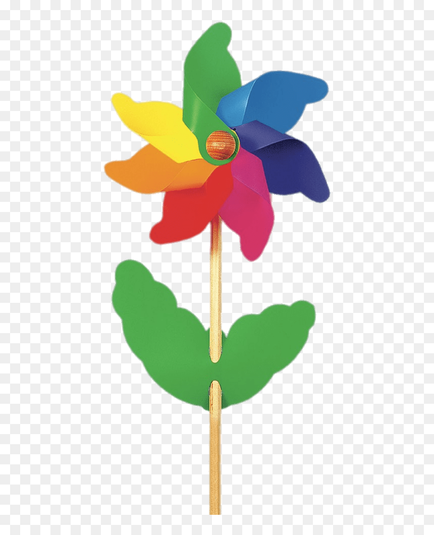 Flower Windmill Toy Clip Arts - Windmill Toy Png, Transparent Png - windmill png