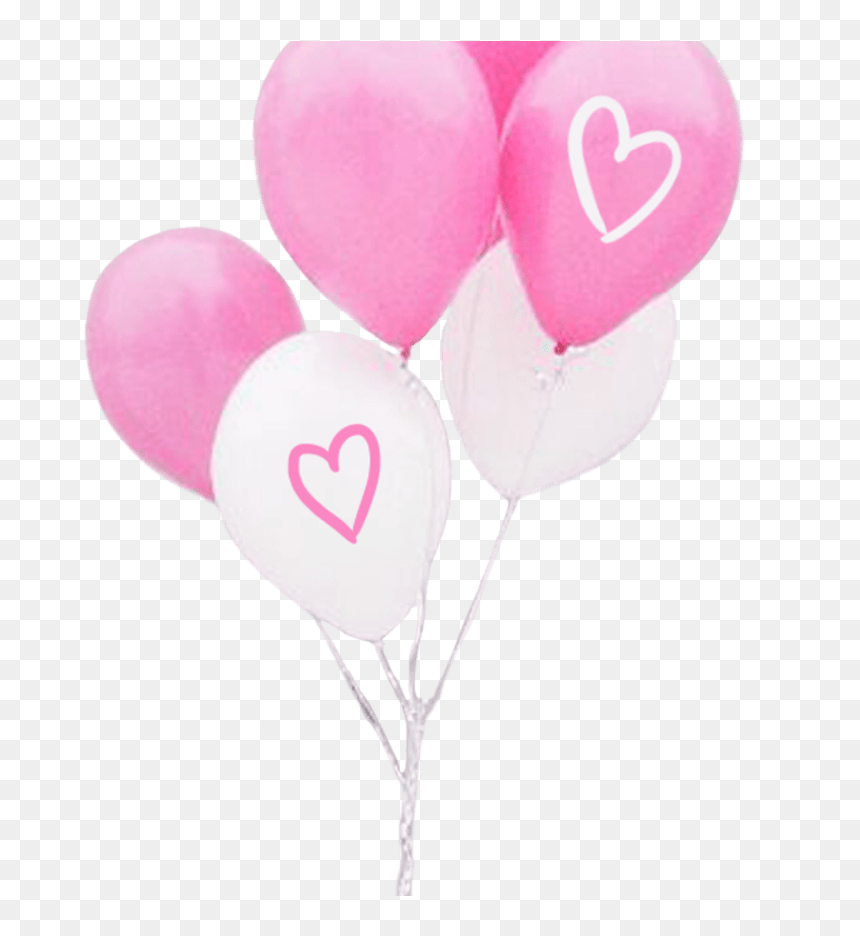 Tumblr Cute Pink Dabs Picturesque Tumblr Cute Pink - Balloon Tumblr Png, Transparent Png - cute heart png
