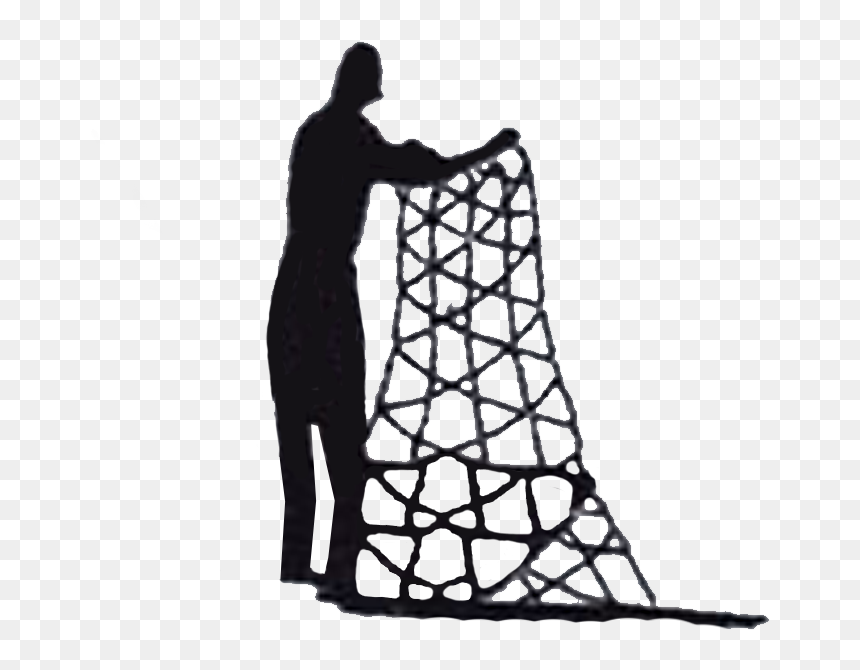 Silhouette, HD Png Download - fishnet png