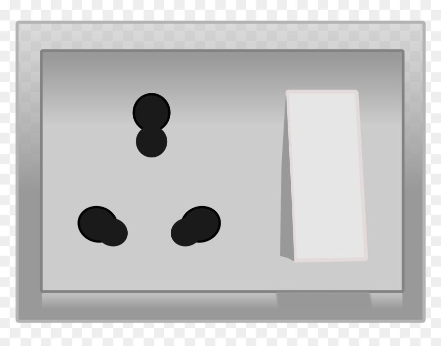 Switch Board Clip Arts - Switchboard Plug Power, HD Png Download - board png