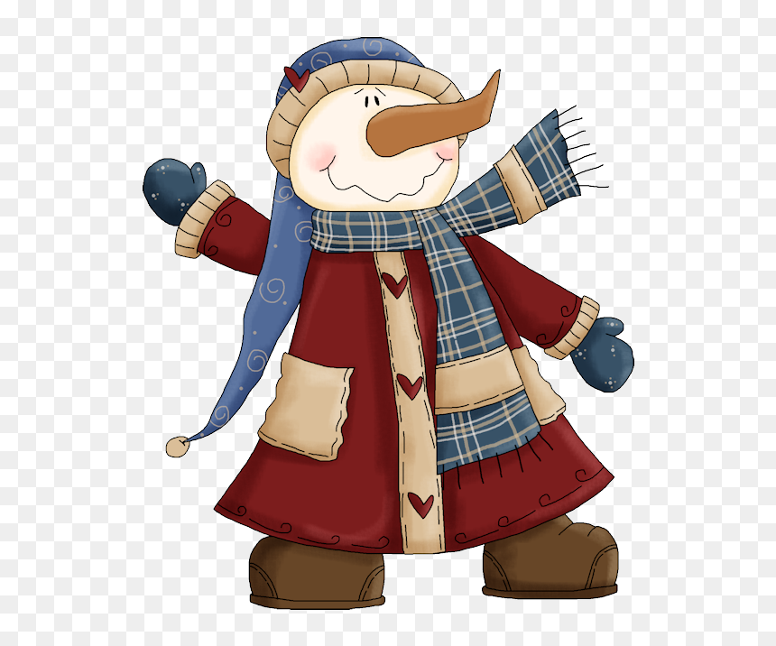 Cartoon, HD Png Download - snowman clipart png