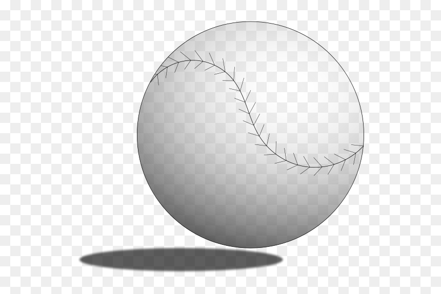 Baseball Ball - Field Hockey Ball Clip Art, HD Png Download - baseball ball png