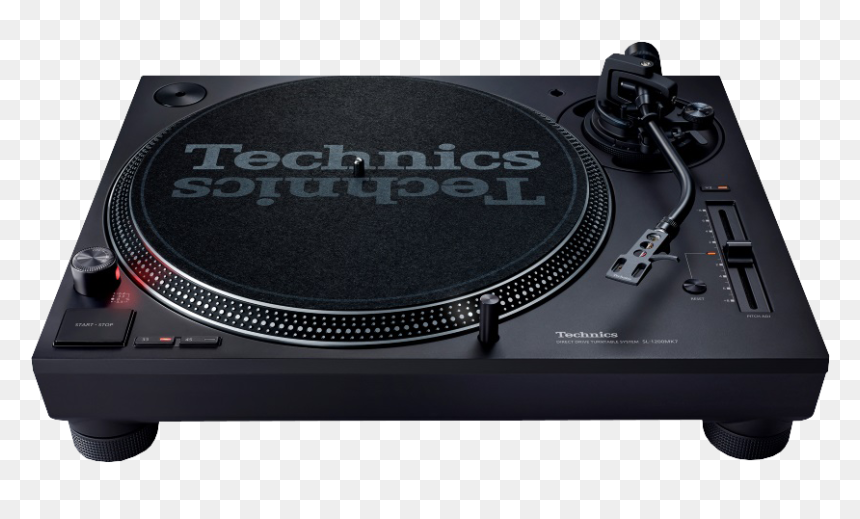 Technics Sl 1200 Mk7, HD Png Download - turntable png