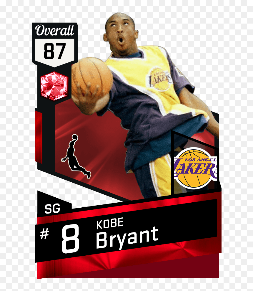 Jeff Hornacek Nba 2k17 , Png Download - Andrea Bargnani Nba 2k, Transparent Png - kobe png