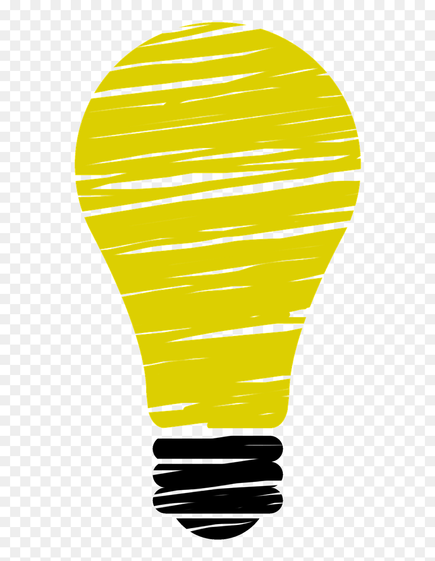 Transparent Background Bulb Png, Png Download - yellow light png