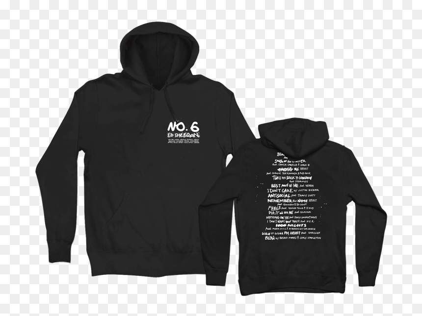 Paramore Tracklist Hoodie, HD Png Download - black hoodie png