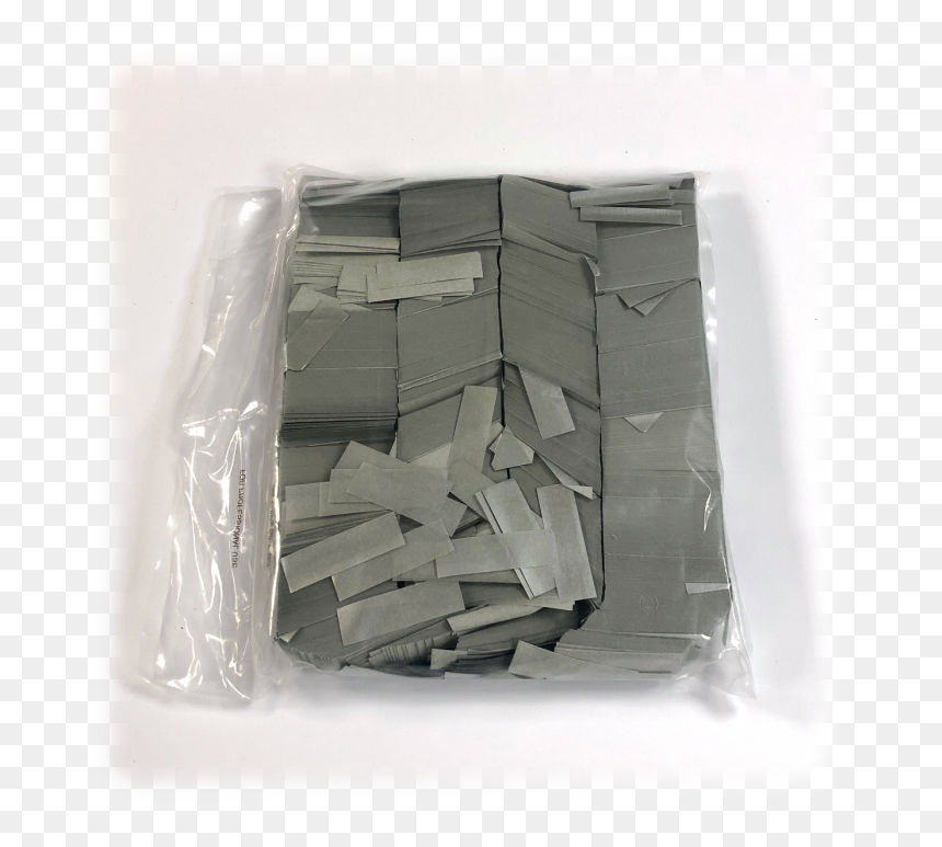 Plastic, HD Png Download - silver confetti png