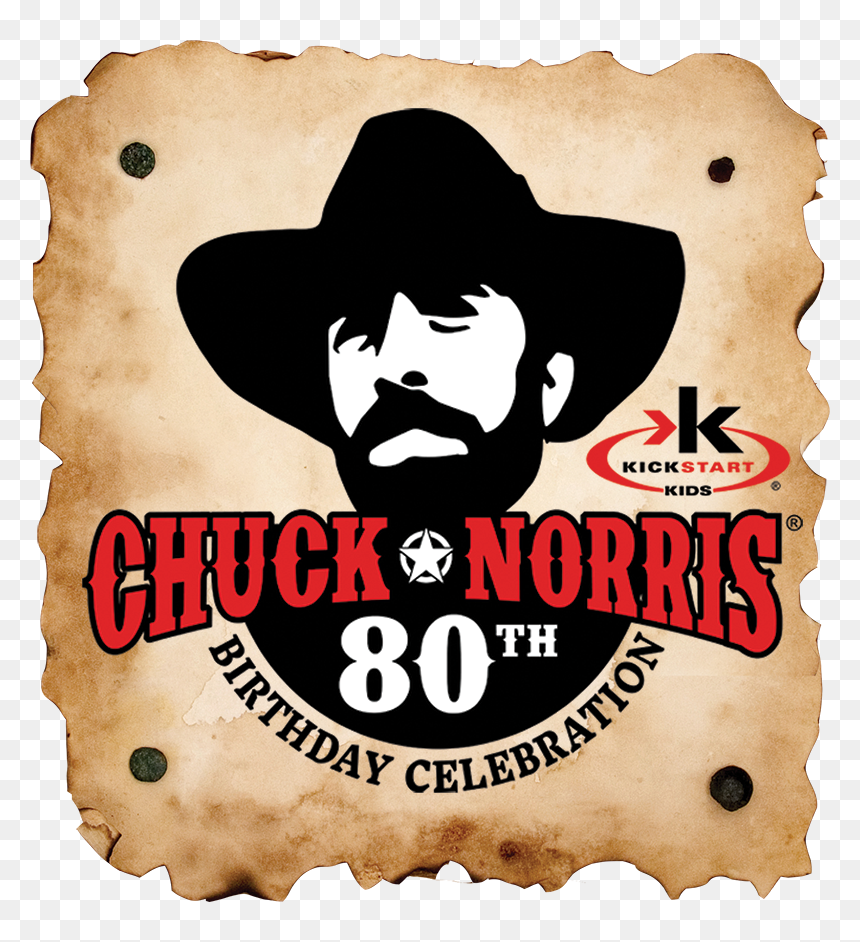 Chuck Norris 80th Birthday, HD Png Download - chuck norris png