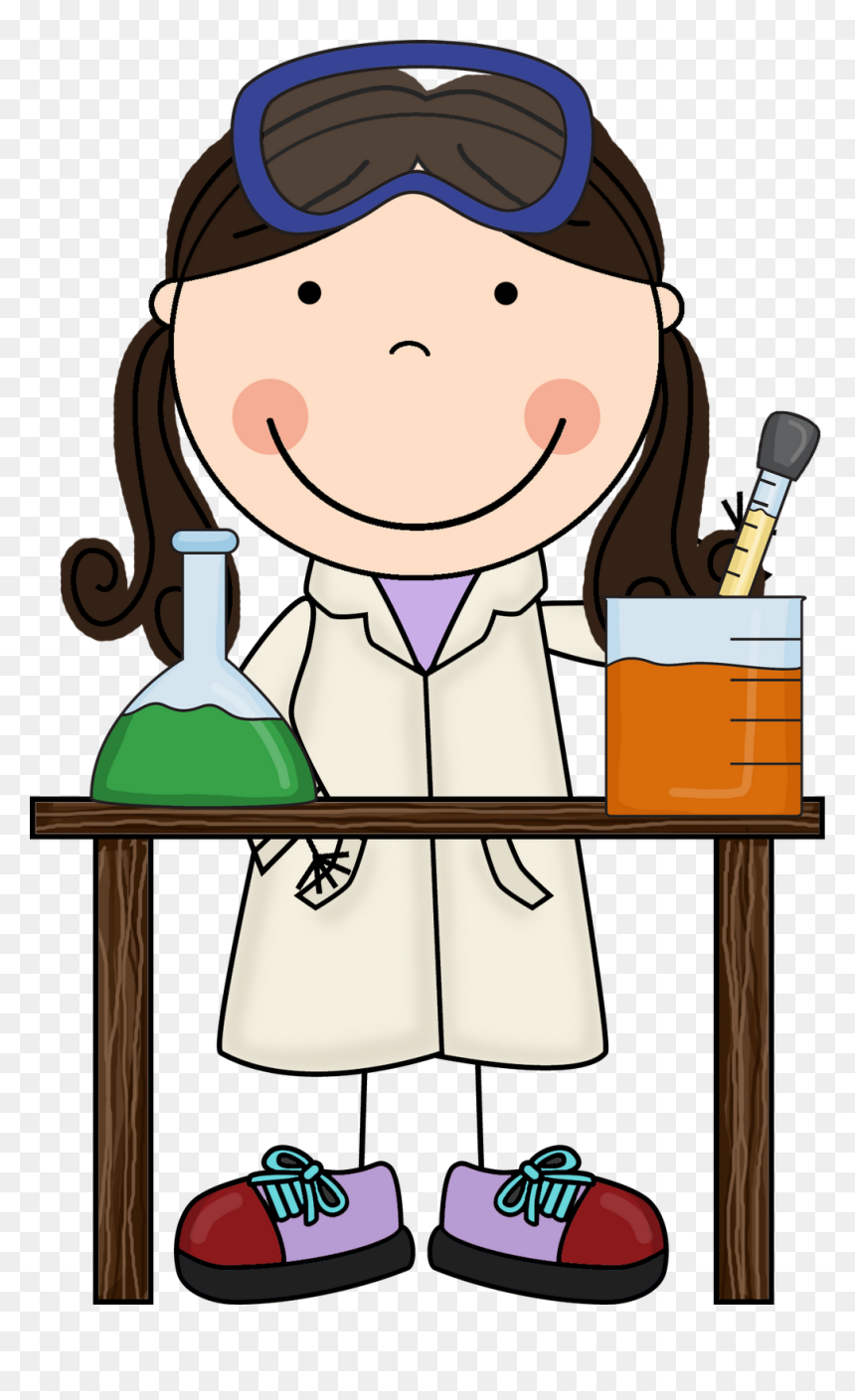Scientist Science Fair Clip Art - Scientist Clipart, HD Png Download - scientist png