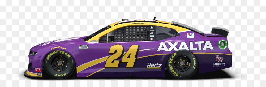 William Byron Paint Scheme, HD Png Download - kobe png