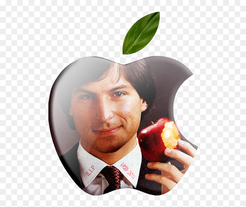 Steve Jobs Png - Steve Jobs Holding Apple, Transparent Png - steve jobs png