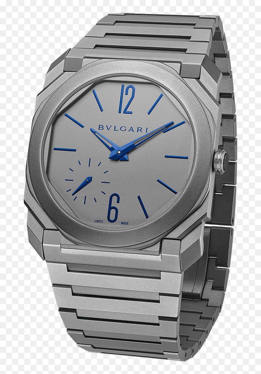 Bvlgari Watch Octo Finissimo, HD Png Download - watch hands png