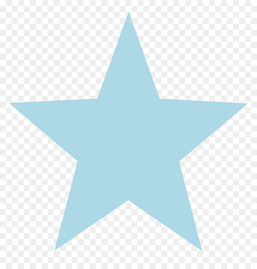 Thumb Image - Light Blue Star Png, Transparent Png - blue star png