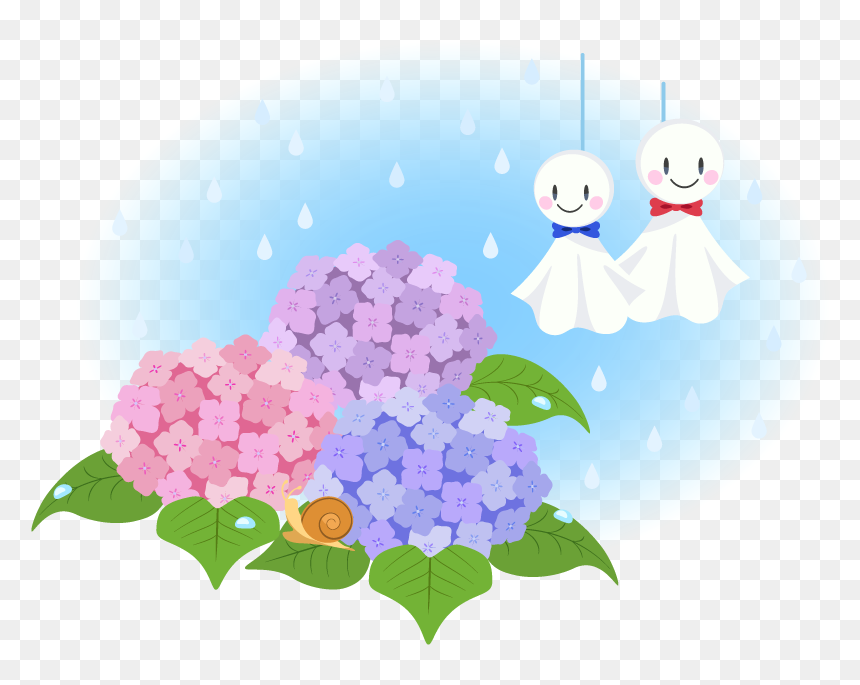 Hotel Bel Air Sendai Blog French Hydrangea - Hydrangea Cartoon Bg, HD Png Download - hydrangea png