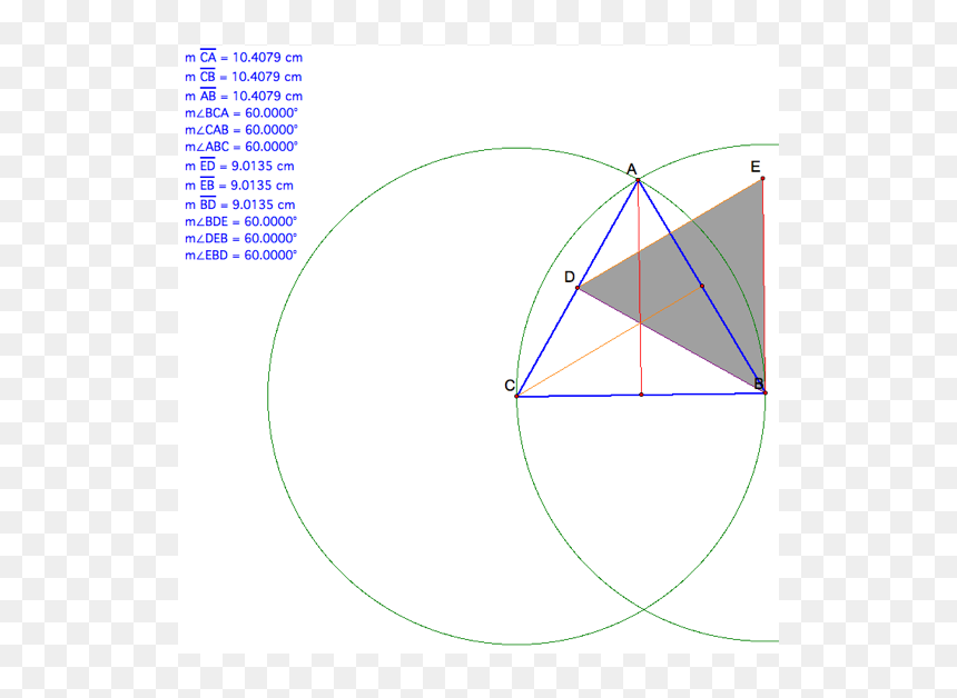 Triangle, HD Png Download - equilateral triangle png