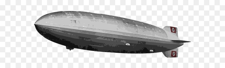 Zeppelin - Hindenburg Png, Transparent Png - blimp png