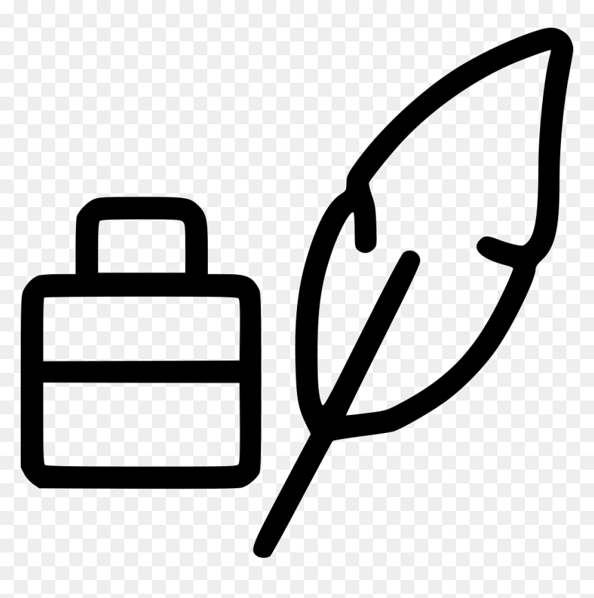 Feather Quill - Quill, HD Png Download - quill png