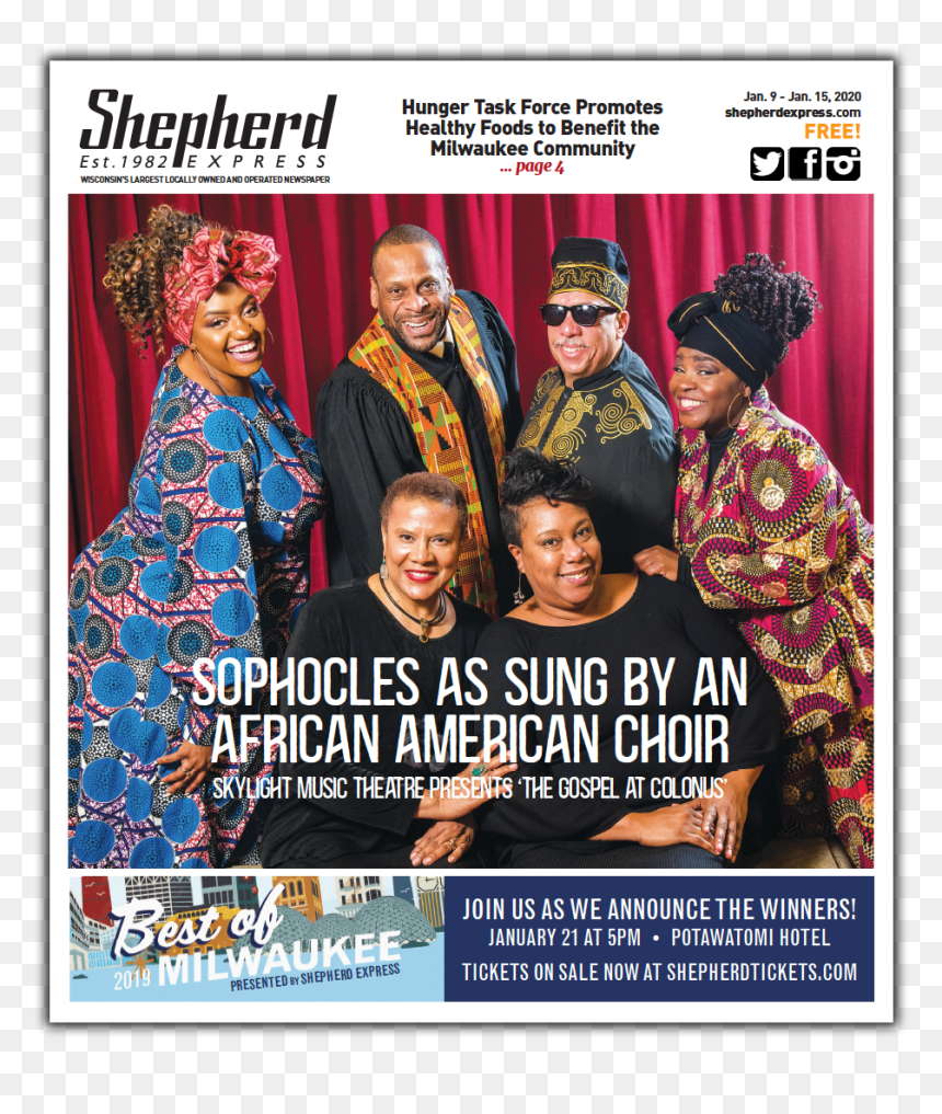 20 Cover - Shepherd Express, HD Png Download - january png