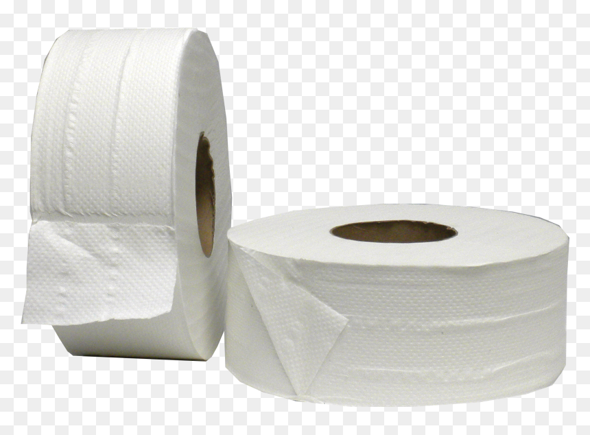 Jumbo Toilet Tissue - Tissue Paper, HD Png Download - toilet paper png