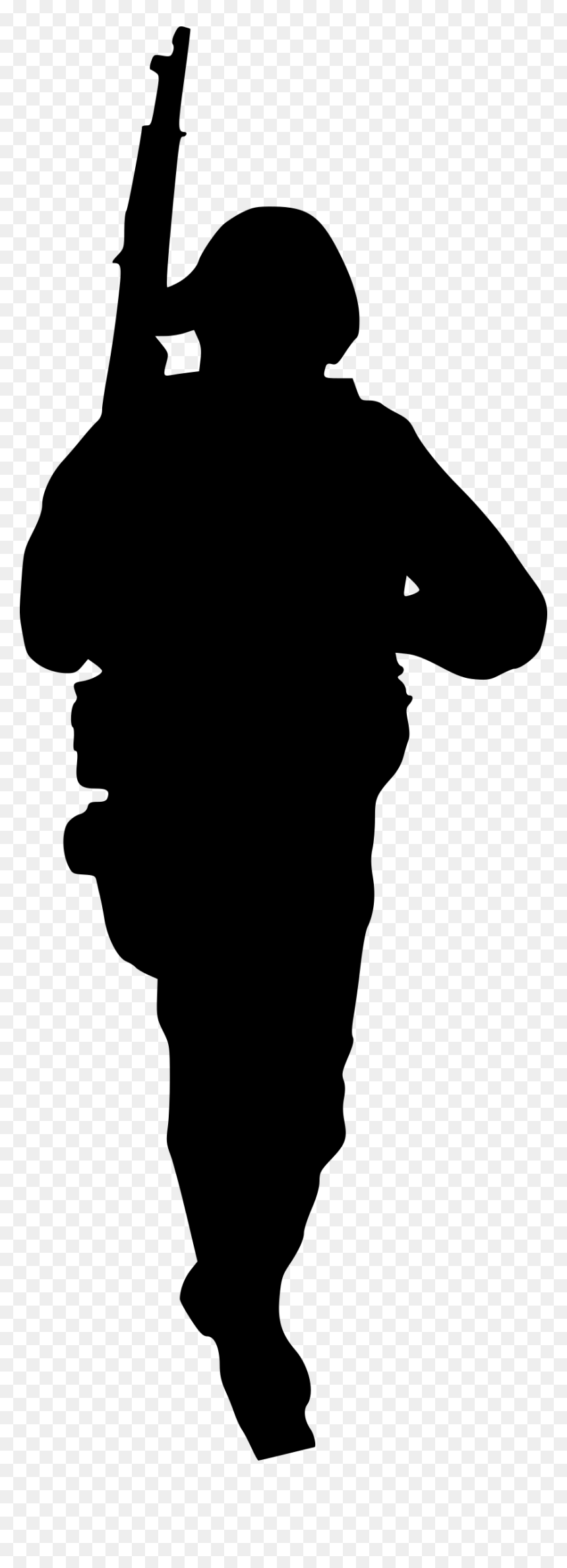 Swat Silhouette 5 - Учитель Силуэт, HD Png Download - swat png