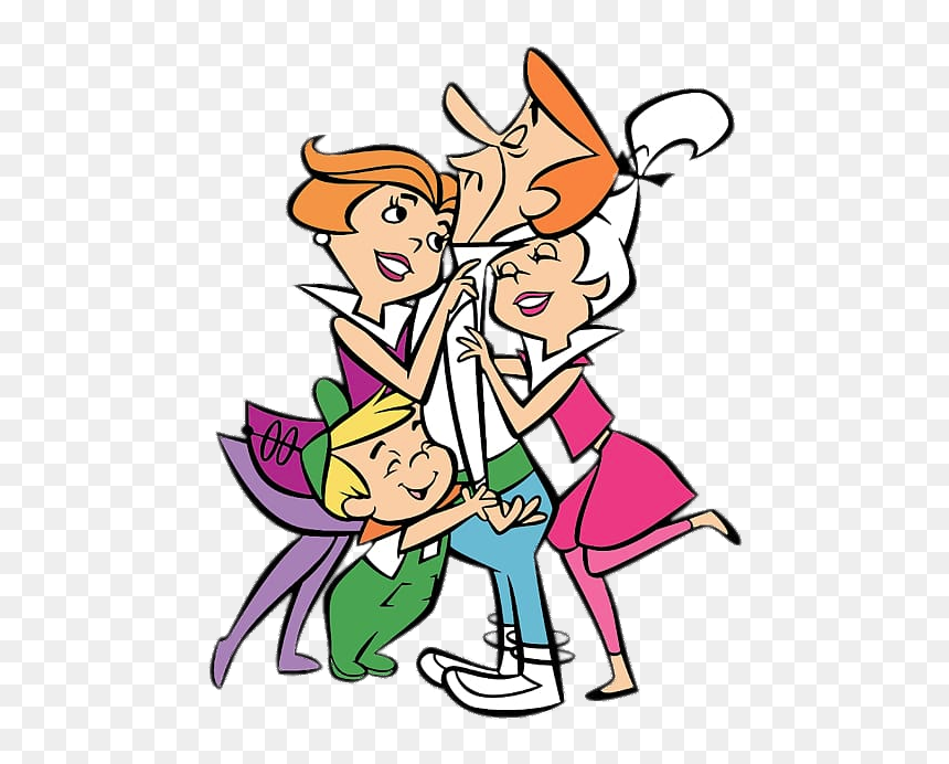 Jetsons Jane And Judy, HD Png Download - hug png