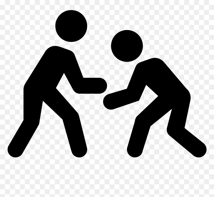 Computer Icons Wrestling Clip Art - Wrestling Icon, HD Png Download - wrestling png