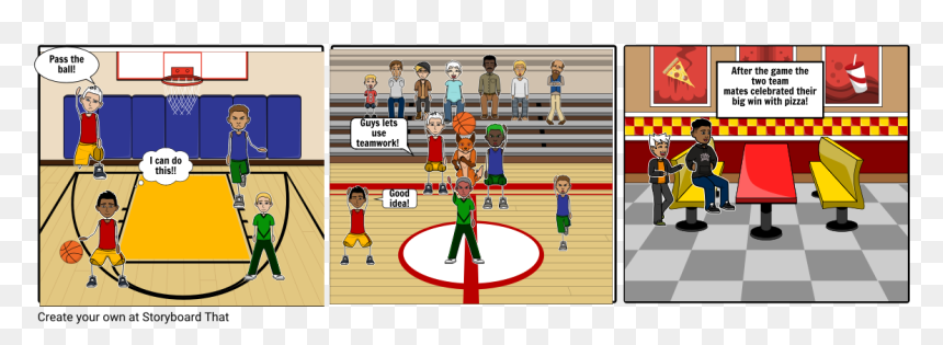 Cartoon Story Of Kindness, HD Png Download - teamwork png