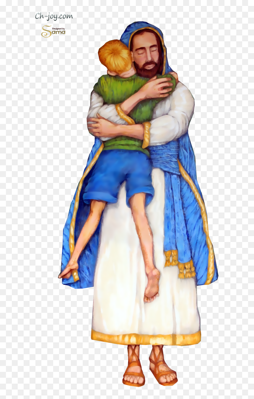 Hug Clipart Jesus, HD Png Download - hug png