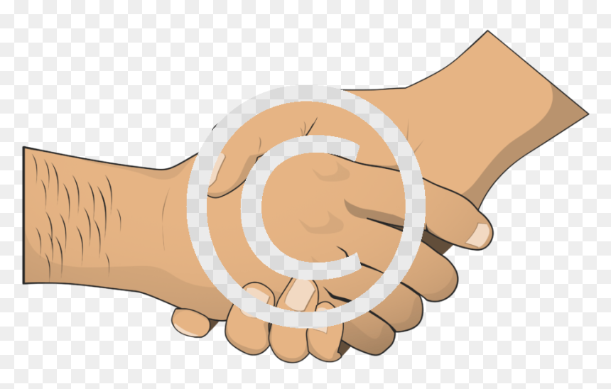 Cartoon, HD Png Download - hand shake png