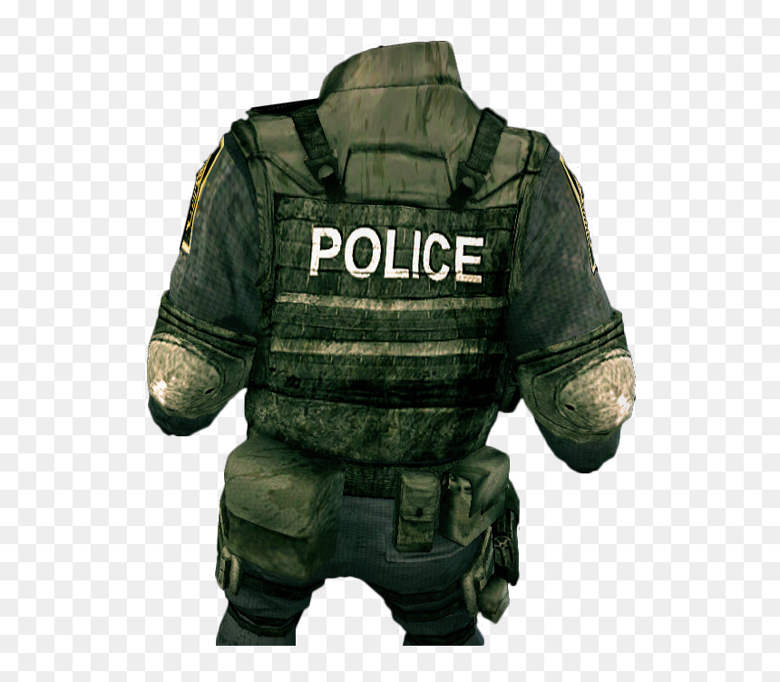 Dead Rising Swat Outfit 2 Back - Dead Rising 3 Swat Outfit, HD Png Download - swat png