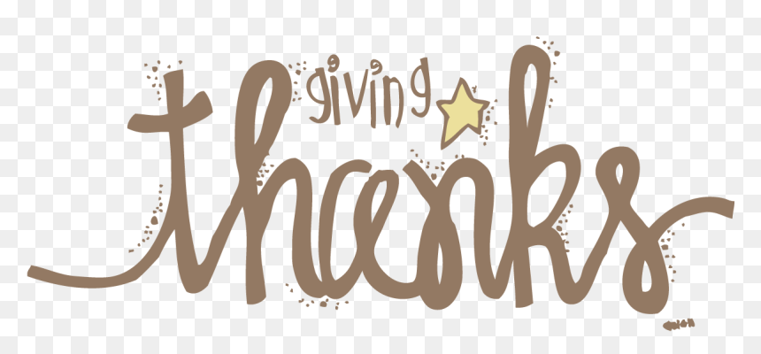 Give Thanks With A Grateful Heart Clipart Freeuse Library - Giving Thanks Clip Art, HD Png Download - thanks png