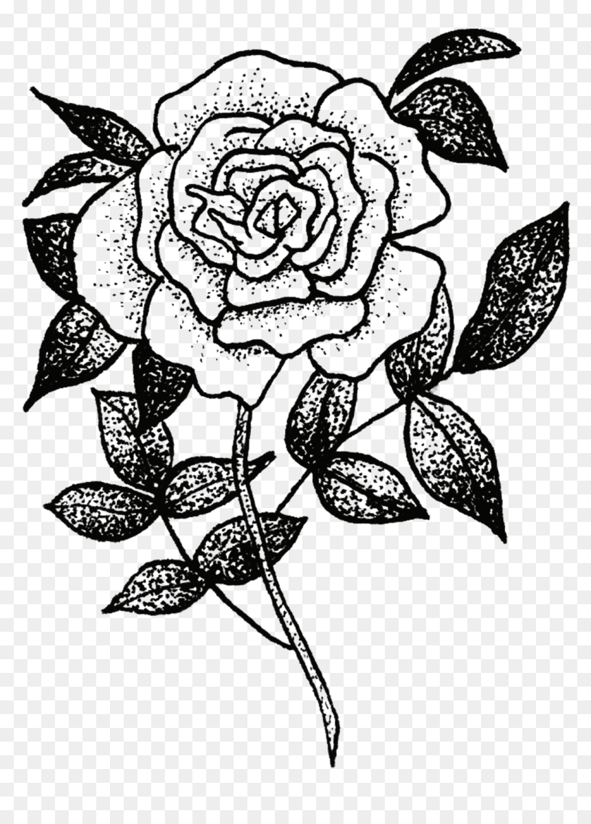 Rose Transparent Tattoos, HD Png Download - rose tattoo png