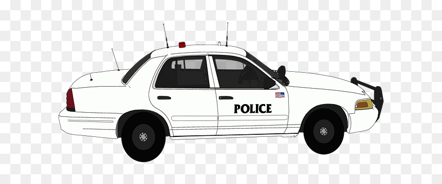 Ford Crown Victoria Police Interceptor, HD Png Download - cop car png