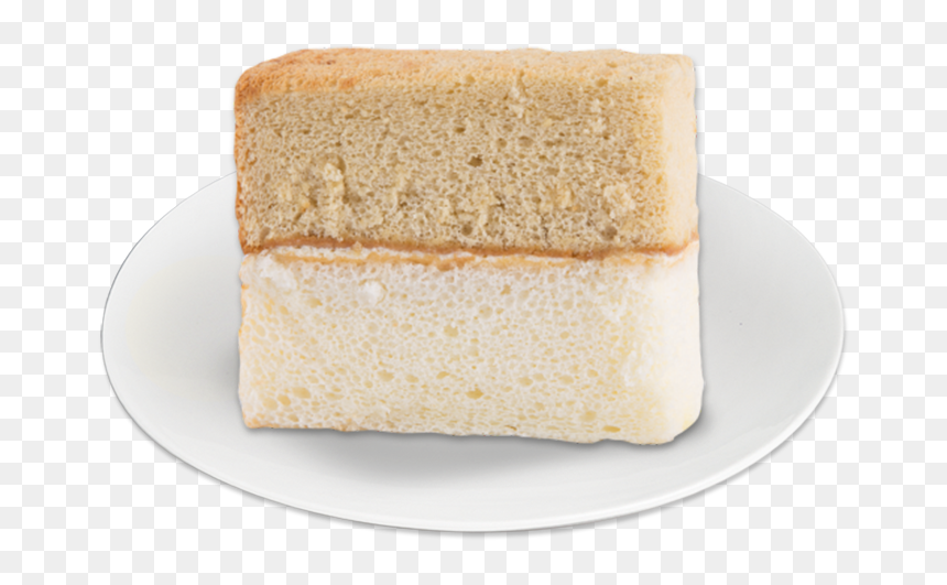 Chiffon Cake Slice1 - Sliced Bread, HD Png Download - cake slice png