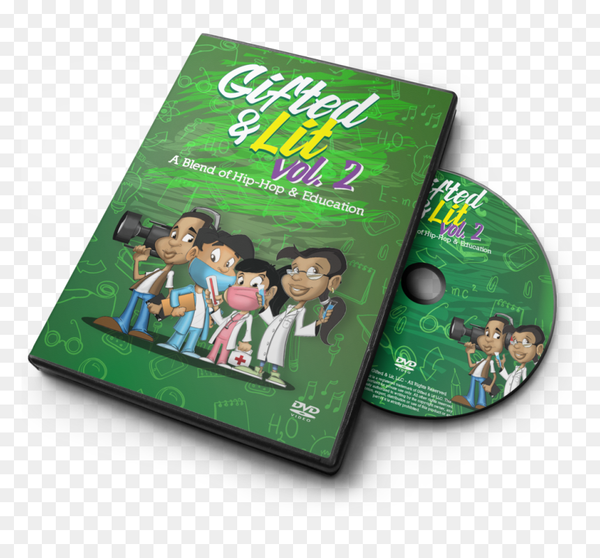 Gifted & Lit Volume 2 Sale - Cd, HD Png Download - lit png