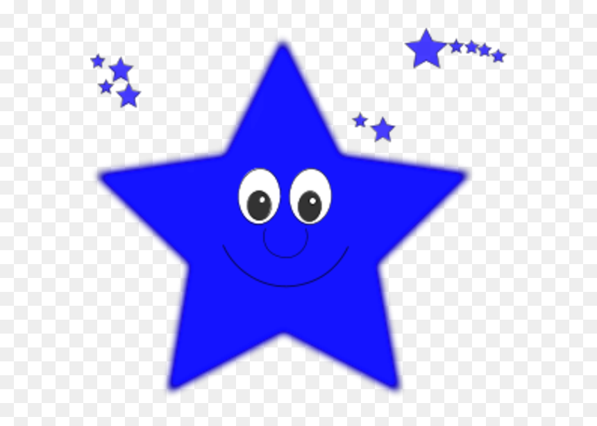 Blue Star Clip Art, HD Png Download - blue star png