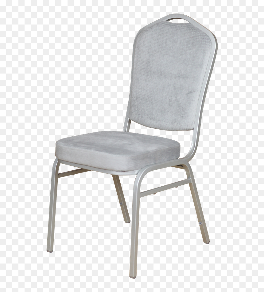 Chair, HD Png Download - silver frame png