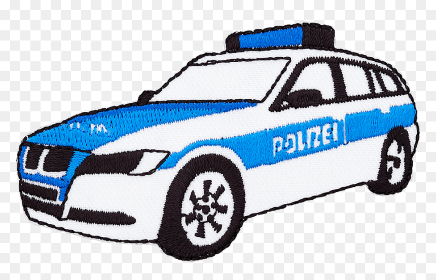 Motif Police Car - Polizeiauto Png, Transparent Png - cop car png