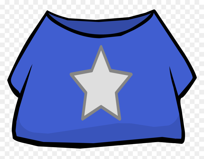 Club Penguin Rewritten Wiki - Rocket Theme Birthday Invitation, HD Png Download - blue star png